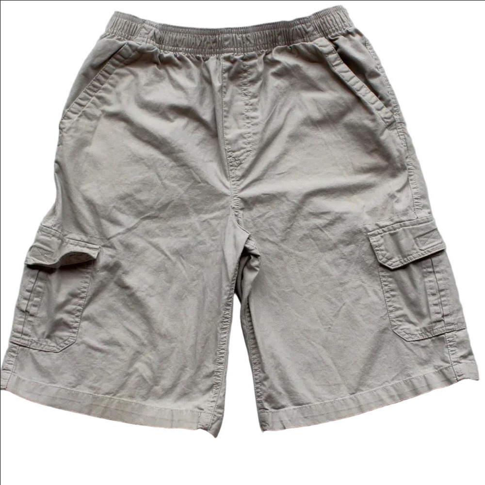 Basic Edition Tan Boys Cargo Shorts